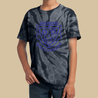 Youth - Respeto House And School Logo Tie-Dye T-Shirt Thumbnail