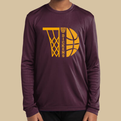 Youth - Dickens Basketball Performance Long Sleeve Shirt Thumbnail