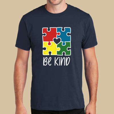 Adult - Be Kind Puzzle T-Shirt - Autism Awareness Thumbnail