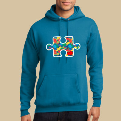 Adult - Puzzle Piece Hoodie - Autism Awareness Thumbnail