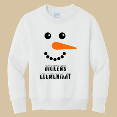 Youth Crewneck - Winter Holidays - Snowman Thumbnail