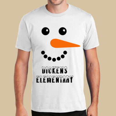 Adult T-Shirt - Winter Holidays - Snowman Thumbnail