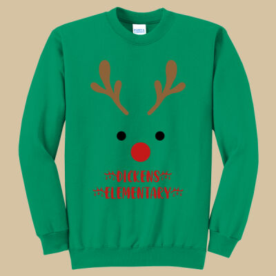 Adult Crewneck - Winter Holidays - Reindeer Thumbnail
