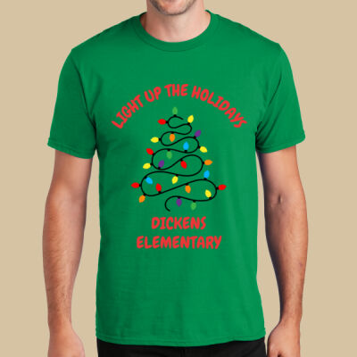 Adult T-Shirt - Winter Holidays - Light Up - Red Thumbnail