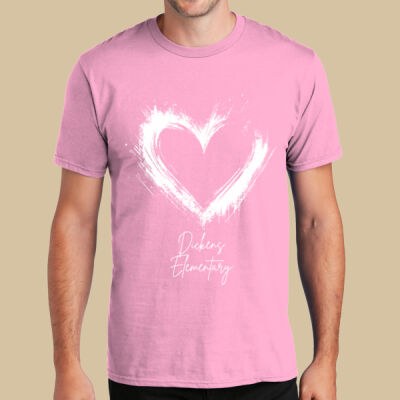Adult T-Shirt - Spring Holidays - Valentine's Heart Thumbnail