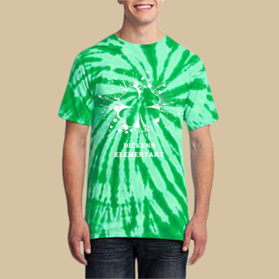Adult Tie-Dye T-Shirt - Spring Holidays - Shamrock Thumbnail