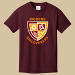 Youth Maroon T-Shirt - Dickens Thumbnail