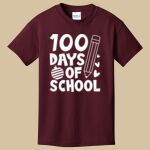 Youth Maroon T-Shirt - Dickens Thumbnail