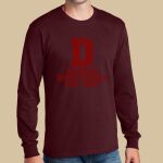 Adult Maroon Long Sleeve Shirt - Dickens Thumbnail