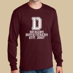 Adult Maroon Long Sleeve Shirt - Dickens Thumbnail
