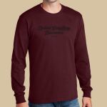 Adult Maroon Long Sleeve Shirt - Dickens Thumbnail