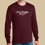 Adult Maroon Long Sleeve Shirt - Dickens Thumbnail