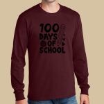 Adult Maroon Long Sleeve Shirt - Dickens Thumbnail
