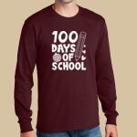 Adult Maroon Long Sleeve Shirt - Dickens Thumbnail