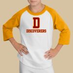 Youth Raglan T-Shirt - Dickens Thumbnail