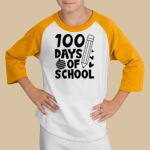 Youth Raglan T-Shirt - Dickens Thumbnail