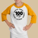 Youth Raglan T-Shirt - Dickens Thumbnail